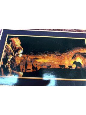 Safari Sunset Cross-Stitch Pattern Book By Cross My Heart Inc.